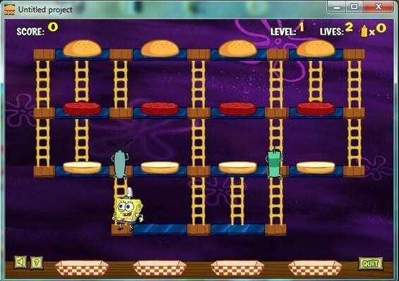 spongebob 3d pinball panic online game